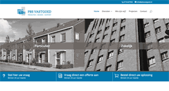 Desktop Screenshot of pbsvastgoed.nl